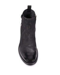 Bottines chelsea en cuir noires Officine Creative