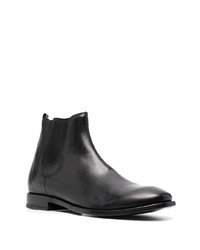 Bottines chelsea en cuir noires Buttero