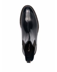 Bottines chelsea en cuir noires Paul Smith