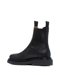 Bottines chelsea en cuir noires Buttero