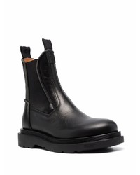 Bottines chelsea en cuir noires Buttero