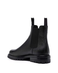 Bottines chelsea en cuir noires Common Projects