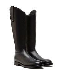 Bottines chelsea en cuir noires Dolce & Gabbana