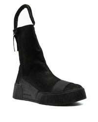 Bottines chelsea en cuir noires Boris Bidjan Saberi