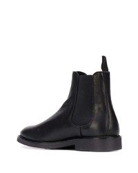 Bottines chelsea en cuir noires Axel Arigato