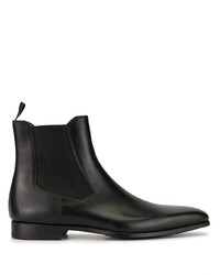 Bottines chelsea en cuir noires Magnanni