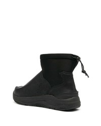 Bottines chelsea en cuir noires Suicoke