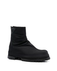 Bottines chelsea en cuir noires 424