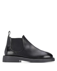 Bottines chelsea en cuir noires Marsèll