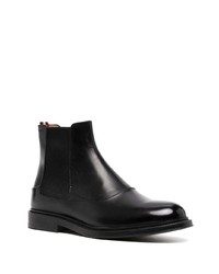 Bottines chelsea en cuir noires Bally