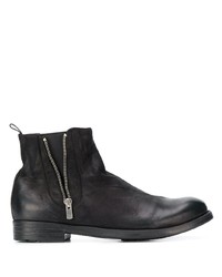 Bottines chelsea en cuir noires Officine Creative