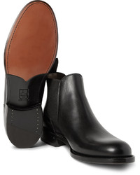 Bottines chelsea en cuir noires