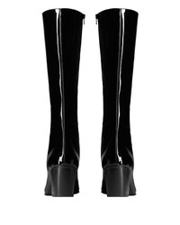 Bottines chelsea en cuir noires Saint Laurent