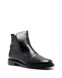 Bottines chelsea en cuir noires Toga Virilis