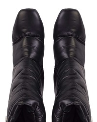 Bottines chelsea en cuir noires Dolce & Gabbana