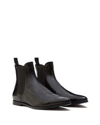 Bottines chelsea en cuir noires Dolce & Gabbana