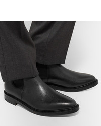 Bottines chelsea en cuir noires Thom Browne