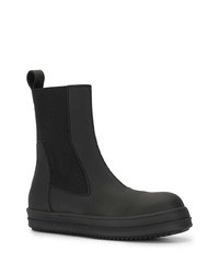 Bottines chelsea en cuir noires Rick Owens DRKSHDW