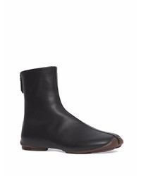 Bottines chelsea en cuir noires Burberry