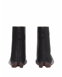 Bottines chelsea en cuir noires Burberry