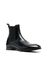 Bottines chelsea en cuir noires Lidfort