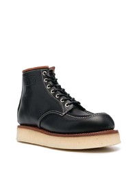 Bottines chelsea en cuir noires Kenzo