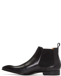 Bottines chelsea en cuir noires Paul Smith