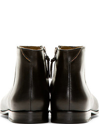 Bottines chelsea en cuir noires Paul Smith