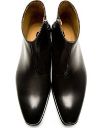 Bottines chelsea en cuir noires Paul Smith