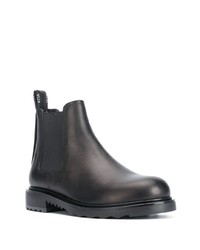 Bottines chelsea en cuir noires Valentino Garavani