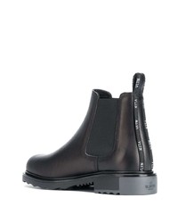 Bottines chelsea en cuir noires Valentino Garavani