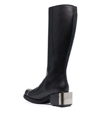 Bottines chelsea en cuir noires Gmbh