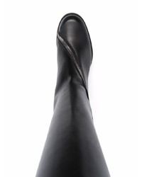 Bottines chelsea en cuir noires Gmbh