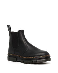 Bottines chelsea en cuir noires Dr. Martens