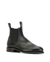 Bottines chelsea en cuir noires R.M. Williams