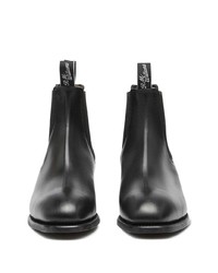 Bottines chelsea en cuir noires R.M. Williams