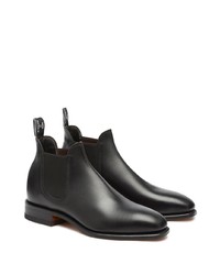 Bottines chelsea en cuir noires R.M. Williams