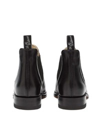 Bottines chelsea en cuir noires R.M. Williams