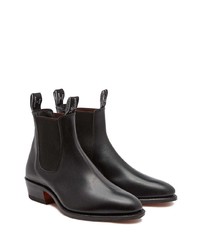 Bottines chelsea en cuir noires R.M. Williams