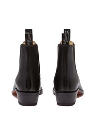 Bottines chelsea en cuir noires R.M. Williams