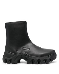 Bottines chelsea en cuir noires Rombaut