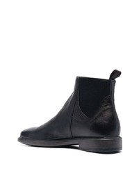 Bottines chelsea en cuir noires Geox