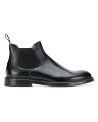 Bottines chelsea en cuir noires Doucal's