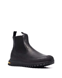 Bottines chelsea en cuir noires Diemme