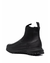 Bottines chelsea en cuir noires Diemme