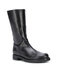 Bottines chelsea en cuir noires Ann Demeulemeester