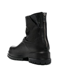 Bottines chelsea en cuir noires 424