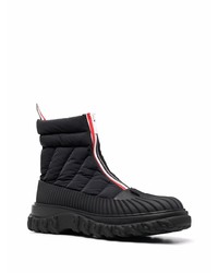 Bottines chelsea en cuir noires Thom Browne