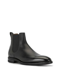 Bottines chelsea en cuir noires Bally