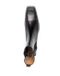 Bottines chelsea en cuir noires Cesare Paciotti